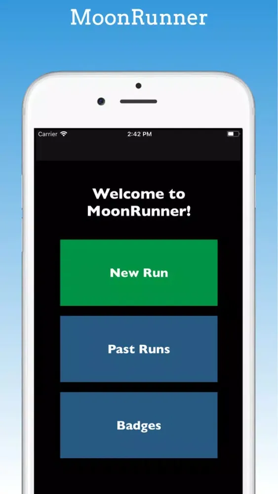 MoonRunner应用截图
