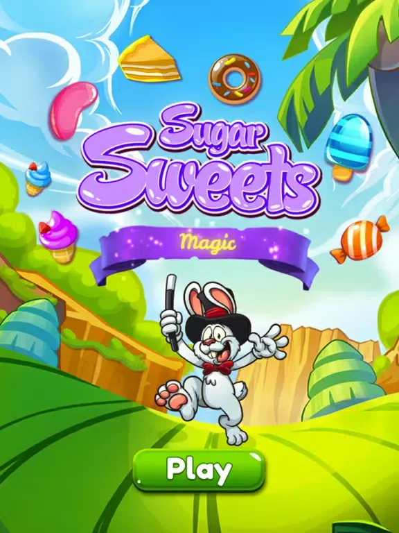 Sugar Sweets Magic Easter - Match 3 iPad  Screenshots