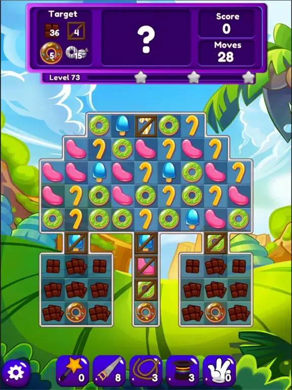 Sugar Sweets Magic Easter - Match 3 iPad  Screenshots