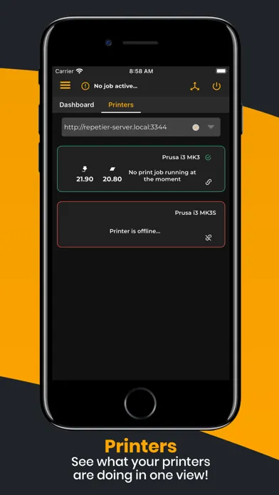 Remote Control Repetier Server 스크린샷