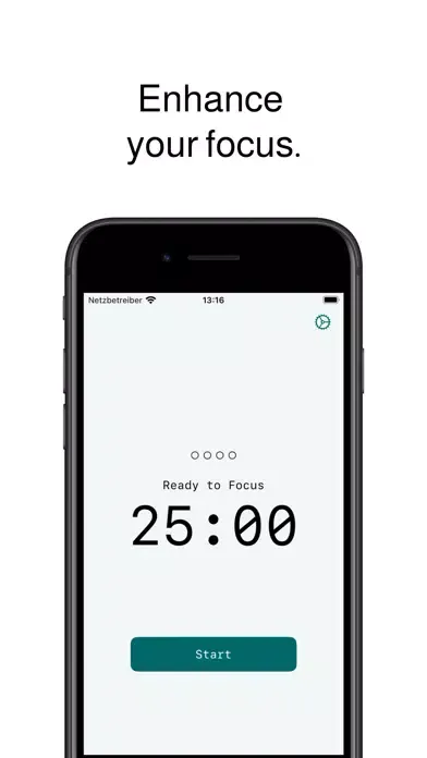 Fokus - Minimal Pomodoro Timer Screenshots
