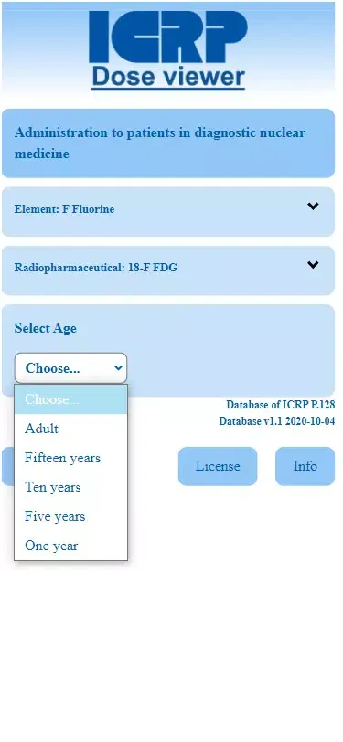 صور ICRP Dose Viewer