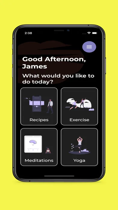 Capturas de tela do My Meditation
