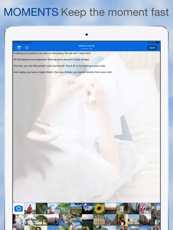 Zrzuty ekranu YourDay Journal für Evernote iPad 