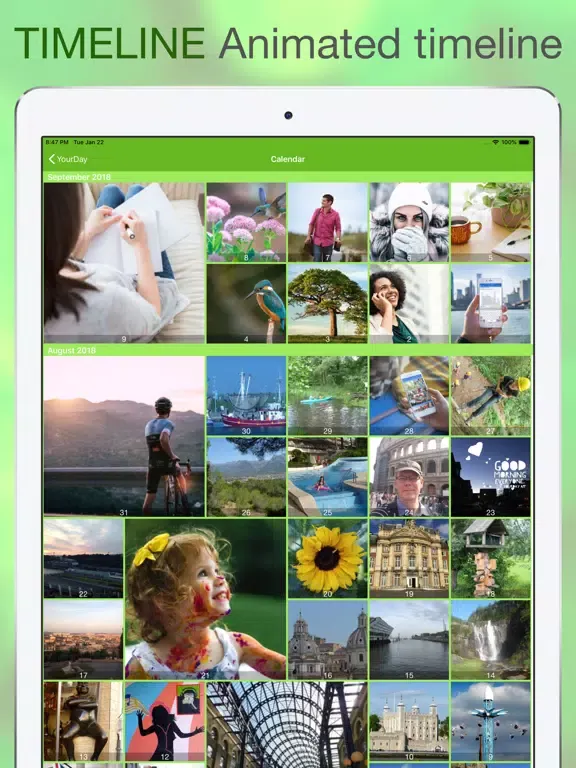 Zrzuty ekranu YourDay Journal für Evernote iPad 