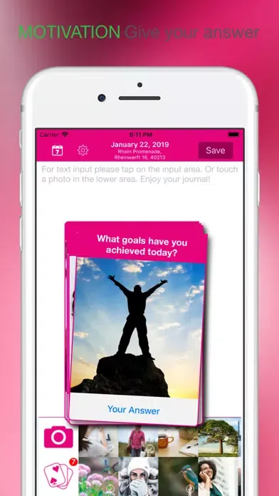 Zrzuty ekranu YourDay Journal für Evernote