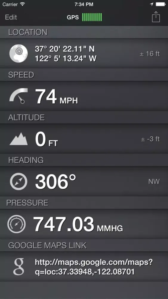 Capturas de pantalla de My Location - Share GPS Data