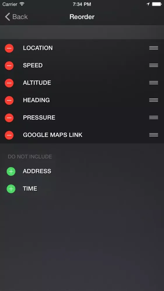 Capturas de pantalla de My Location - Share GPS Data