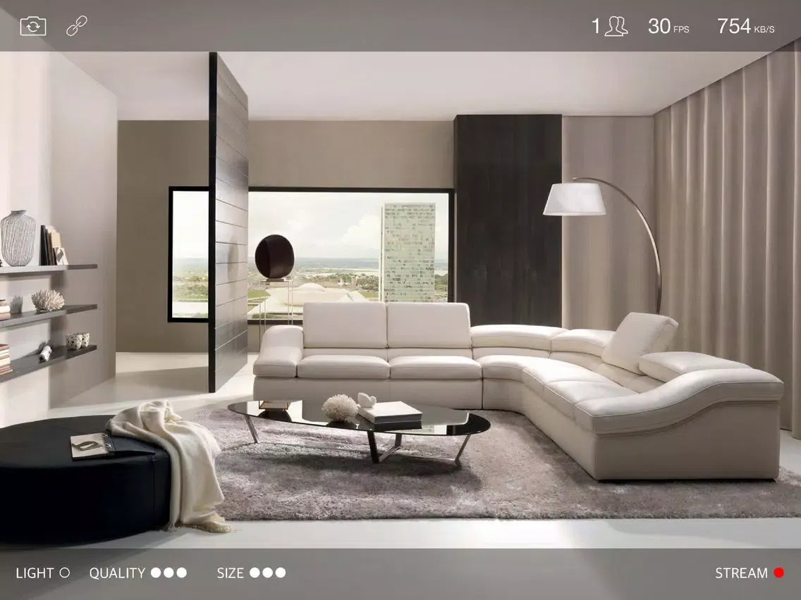 Capturas de tela do Snappy Webcam - Live camera iPad 