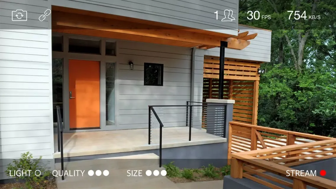 Capturas de tela do Snappy Webcam - Live camera