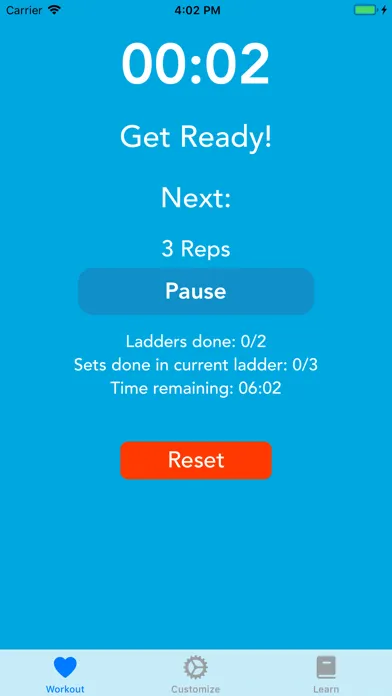 Ladder Workout Timer স্ক্রিনশট