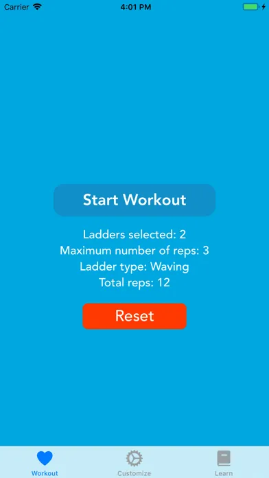 Ladder Workout Timer স্ক্রিনশট