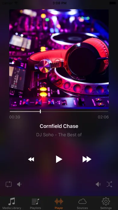 ภาพหน้าจอของ Cloud Music Player - Enjoy your Music offline