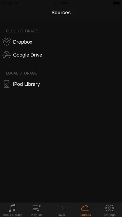 ภาพหน้าจอของ Cloud Music Player - Enjoy your Music offline