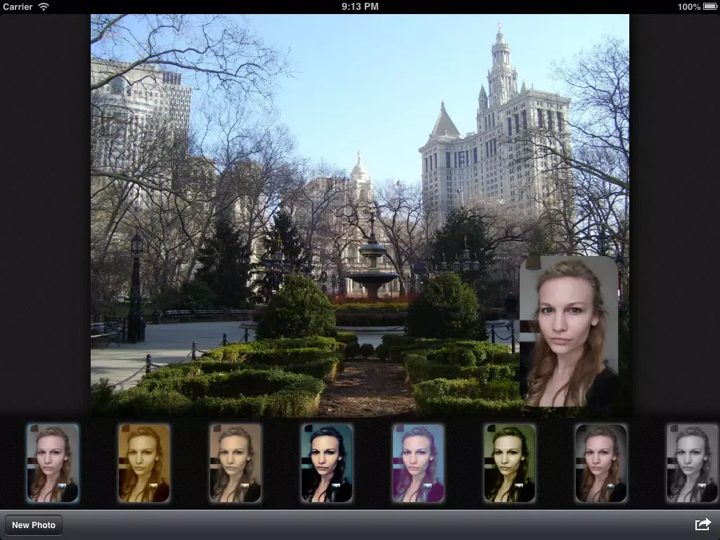 Capturas de tela do Double Cam Free iPad 