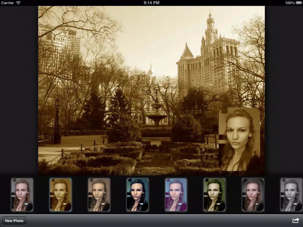 Capturas de tela do Double Cam Free iPad 