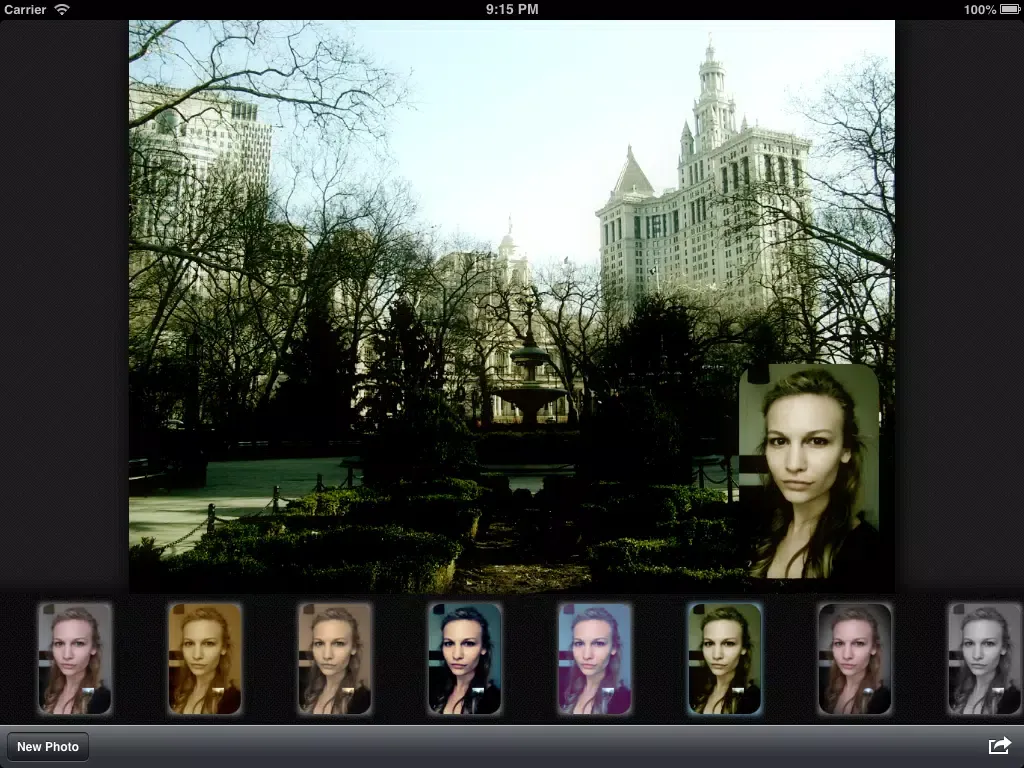 Capturas de tela do Double Cam Free iPad 