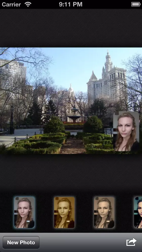 Capturas de tela do Double Cam Free