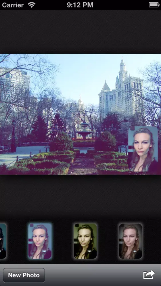 Capturas de tela do Double Cam Free