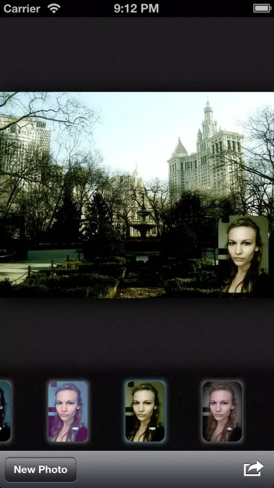 Capturas de tela do Double Cam Free