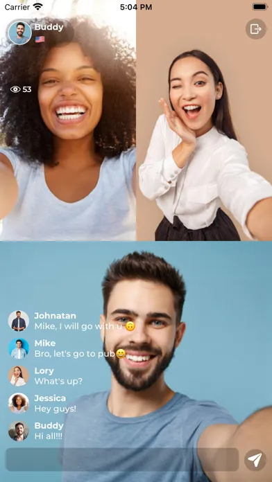 Vuzy Live - Stream & Friends Screenshots