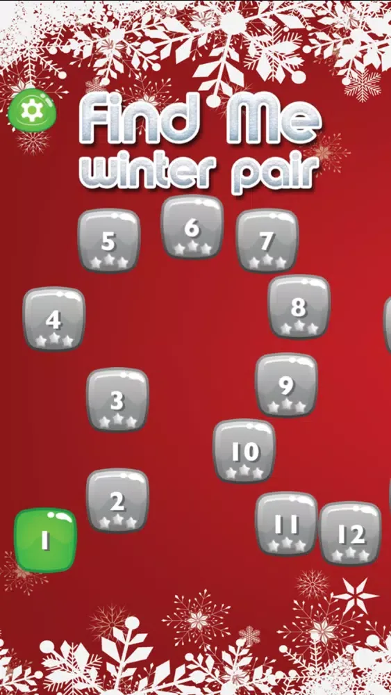 Find Me-Winter Pair Memory game Screenshots