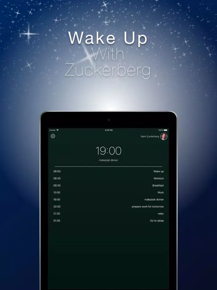 Focus Alarm iPad  스크린샷