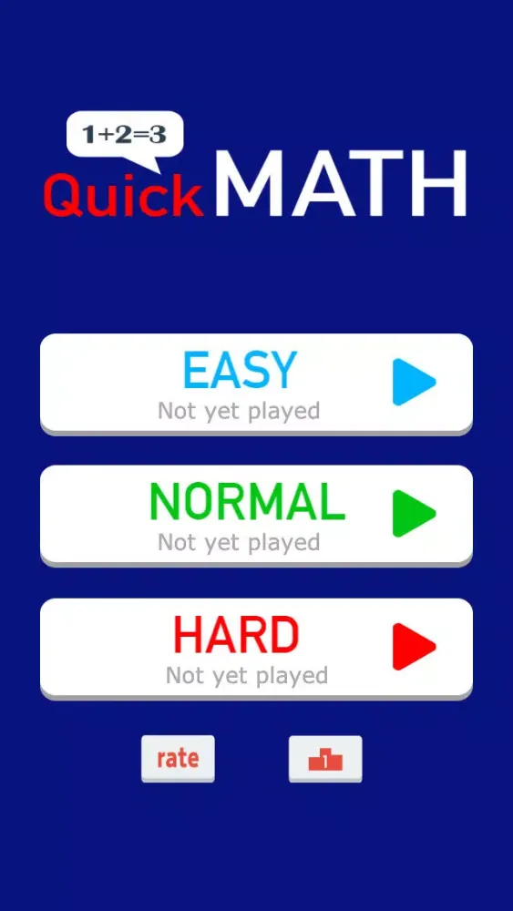 Tangkapan layar Quick Math - Freaking Hard