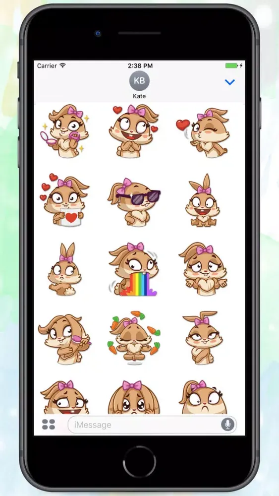 Capturas de pantalla de Honey Bunny! Stickers