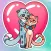 Cats Couple! Stickers