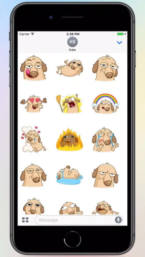 Diggy The Dog! Stickers سکرین شاٹس