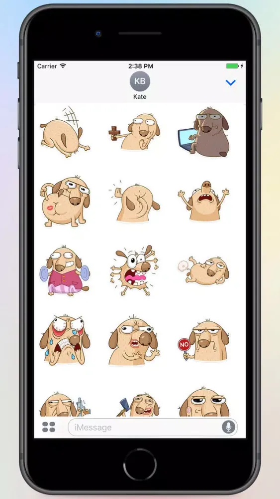 Diggy The Dog! Stickers سکرین شاٹس