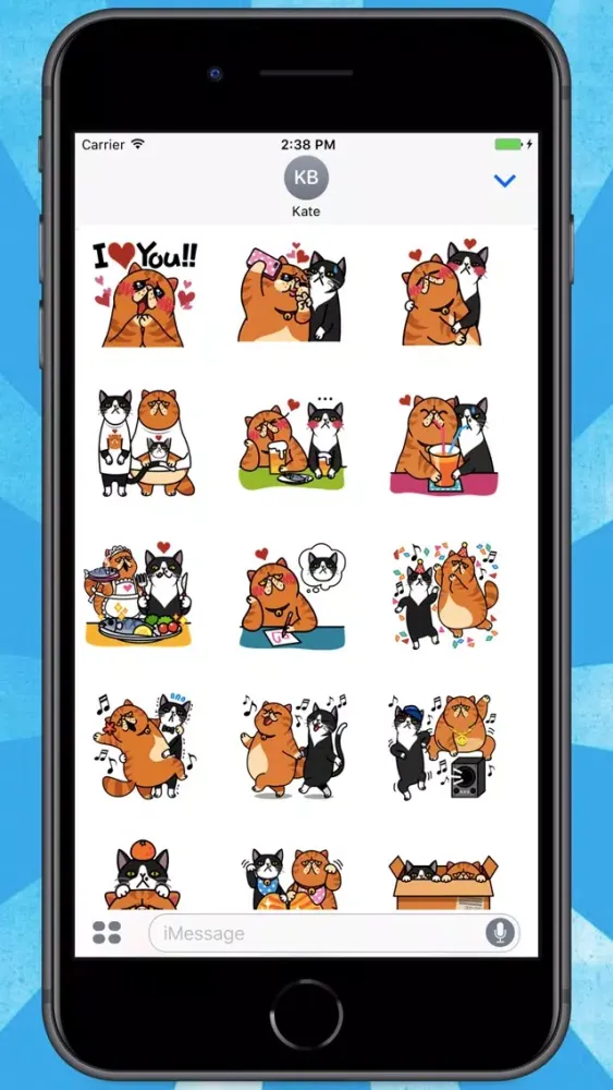 Lovely Cats! Stickers Screenshots
