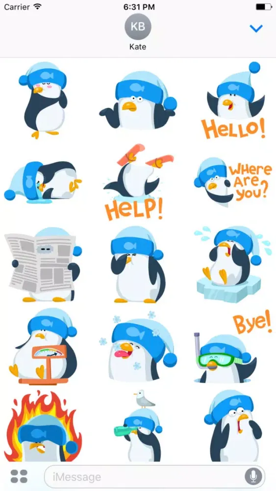 George! Stickers Ekran Görüntüleri