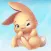 Cute Rabbit! Stickers