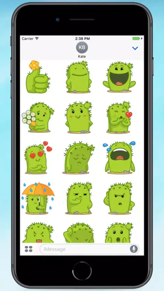 Cactus! Stickers应用截图