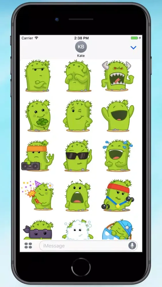 Cactus! Stickers应用截图