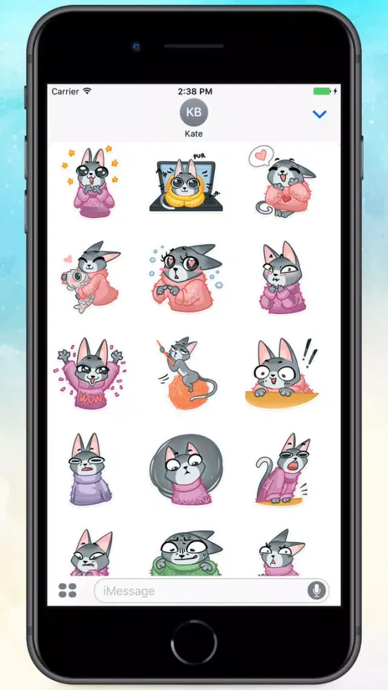 تصاویر Set The Cat! Stickers