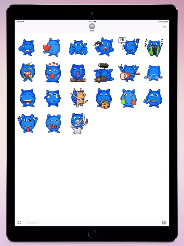 SIndron! Stickers iPad  स्क्रीनशॉट