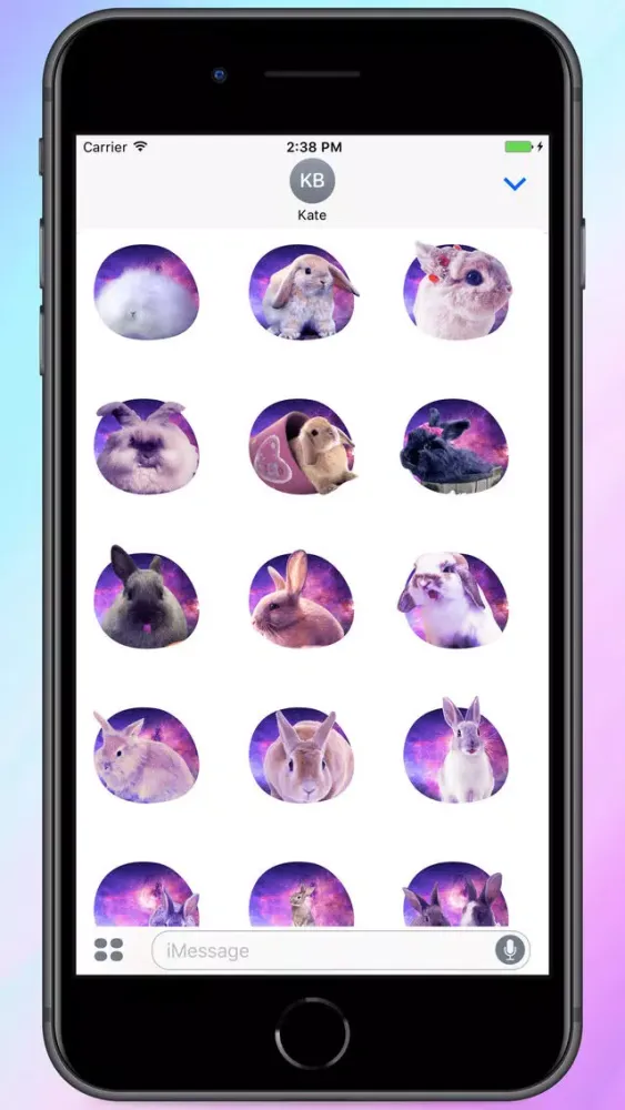 صور Space Bunnies! Stickers