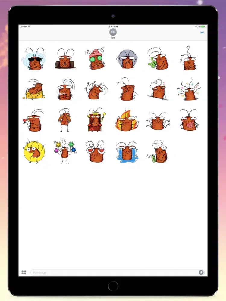 La Cucaracha! Stickers iPad 应用截图