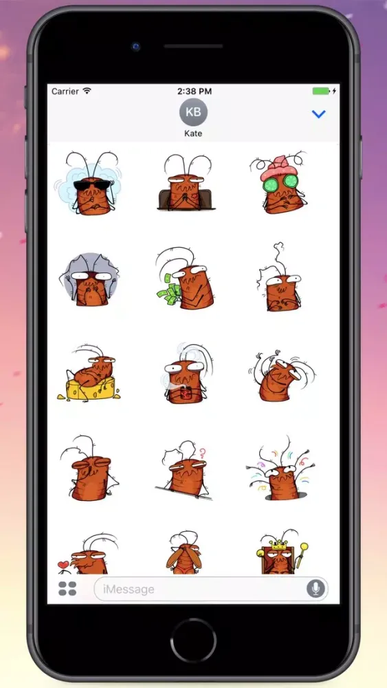 La Cucaracha! Stickers应用截图