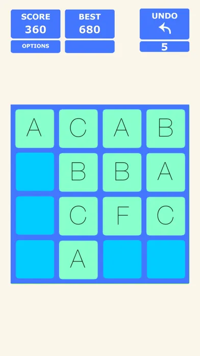 Captures d'écran de ABC Letters Mania Brain Game
