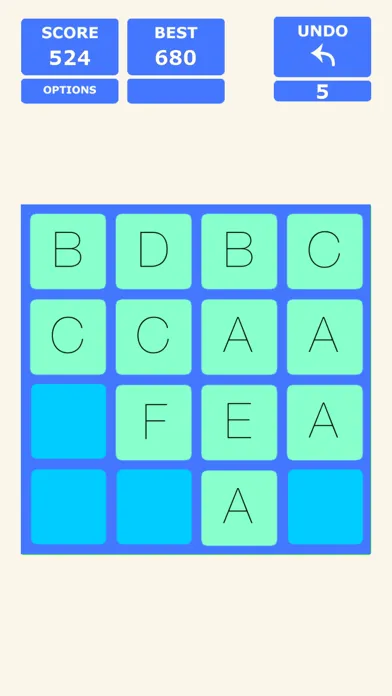 Captures d'écran de ABC Letters Mania Brain Game