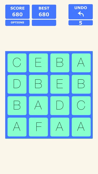 Captures d'écran de ABC Letters Mania Brain Game