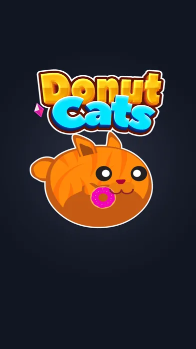 Donut Cats Meow Time Stickers স্ক্রিনশট