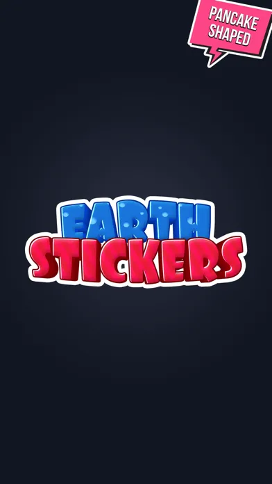 Flat Earth World Stickers Ekran Görüntüleri