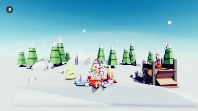 Tangkapan layar Santa Claus Snowball Fight