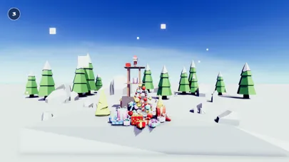 Tangkapan layar Santa Claus Snowball Fight