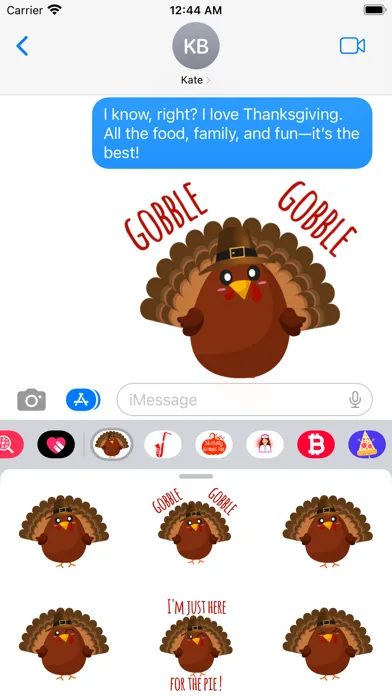 Happy Thanksgiving Day Gobble 스크린샷